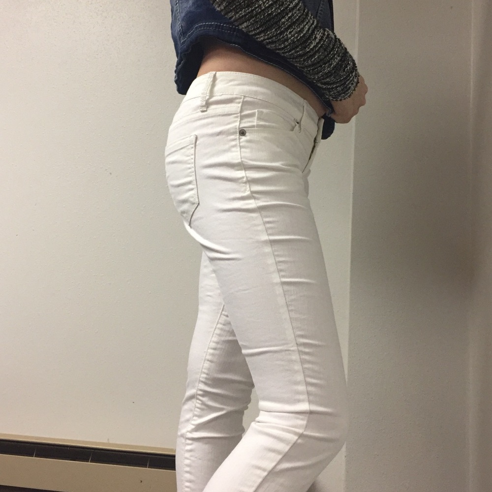 White jeans